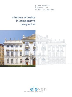 cover image of Ministers of Justice in Comparative Perspective